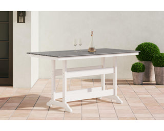 Transville Outdoor Counter Height Dining Table