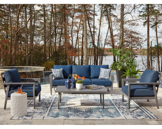 Gali Outdoor Sofa/Chairs/Table Set (Set of 4)