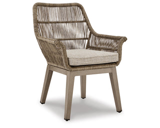 Beach Front Arm Chair with Cushion (Set of 2)