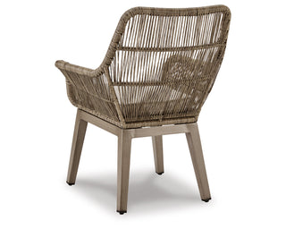 Beach Front Arm Chair with Cushion (Set of 2)