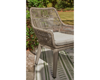 Beach Front Arm Chair with Cushion (Set of 2)