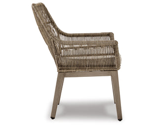 Beach Front Arm Chair with Cushion (Set of 2)