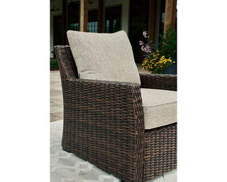 Brook Ranch Outdoor Lounge Chair with Cushion