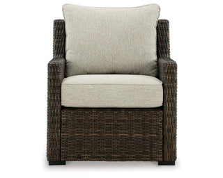 Brook Ranch Outdoor Lounge Chair with Cushion
