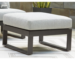 Beachloft Outdoor Ottoman with Cushion