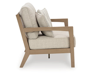 Hallow Creek Outdoor Loveseat with Cushion