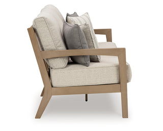 Hallow Creek Outdoor Sofa with Cushion