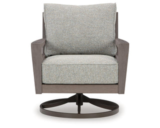 Hillside Barn Outdoor Swivel Lounge with Cushion