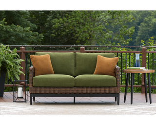 Horizon Hall Outdoor Loveseat with Cushion