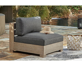Citrine Park Armless Chair with Cushion
