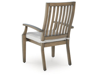 Rainier Ranch Outdoor Arm Chair with Cushion (Set of 2)