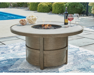 Rainier Ranch Fire Pit Table