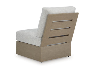 Kimpton Isle Outdoor Armless Chair with Cushion
