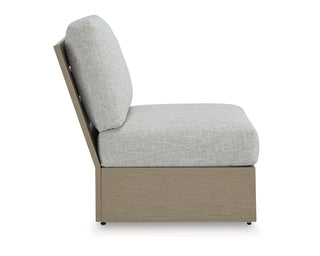 Kimpton Isle Outdoor Armless Chair with Cushion