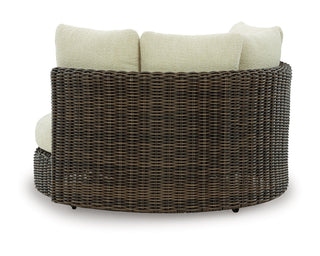 Kimora Outdoor Swivel Lounge Chair with Cushion