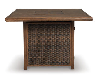 Paradise Trail Bar Table with Fire Pit