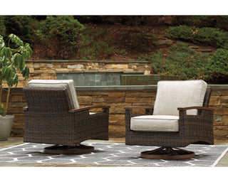 Paradise Trail Swivel Lounge Chair (Set of 2)