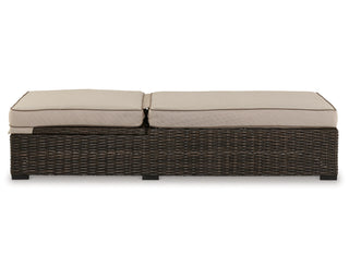 Coastline Bay Outdoor Chaise Lounge with Cushion