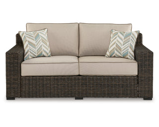 Coastline Bay Outdoor Loveseat with Cushion