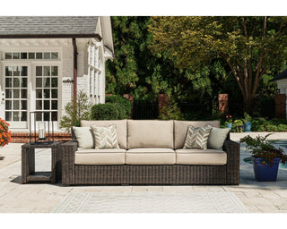 Coastline Bay Outdoor Sofa with Cushion