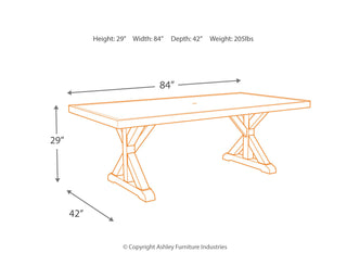 Beachcroft Outdoor Dining Table