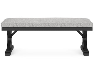Beachcroft Outdoor Dining Table, 4 Chairs and Bench
