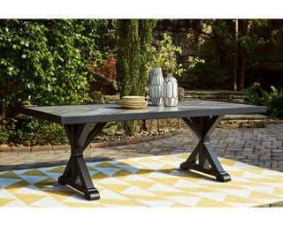 Beachcroft Outdoor Dining Table, 4 Chairs and Bench