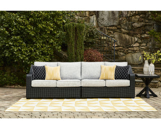 Beachcroft 2-Piece Outdoor Loveseat with Cushion
