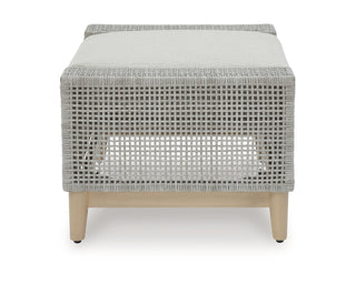 Seton Creek Outdoor Ottoman with Cushion