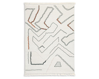 Cadeworth 7'6" x 11'1" Washable Rug