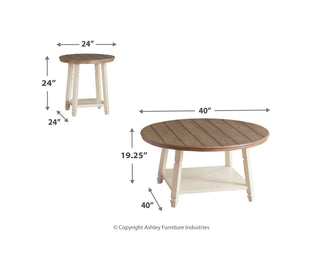 Bolanbrook Table (Set of 3)