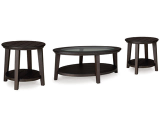 Celamar Coffee Table and 2 End Tables
