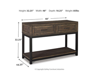 Johurst Sofa/Console Table