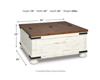 Wystfield Coffee Table and Chairside End Table
