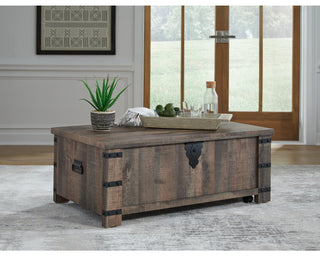Hollum Lift-top Coffee Table and 2 End Tables