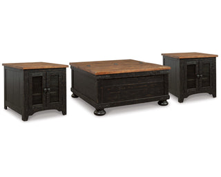 Valebeck Coffee Table and 2 End Tables