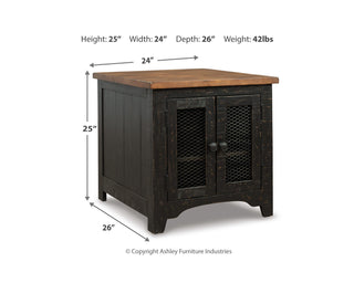Valebeck Coffee Table and 2 End Tables