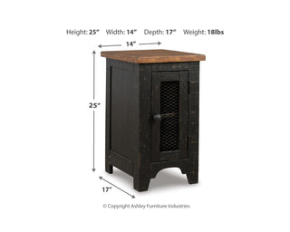Valebeck Chairside End Table