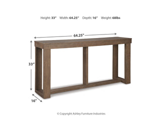 Cariton Sofa/Console Table