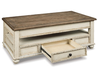 Realyn Coffee Table with Lift Top