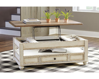 Realyn Coffee Table with Lift Top