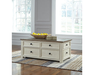 Bolanburg Coffee Table with End Table and Chairside End Table