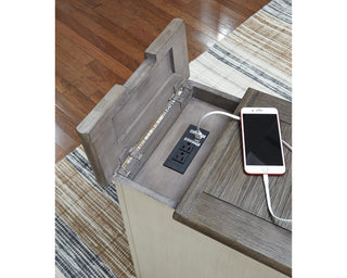 Bolanburg Coffee Table and 2 Chairside End Tables