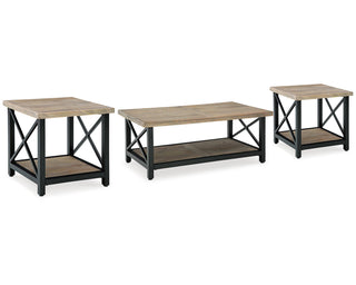 Bristenfort Coffee Table and 2 End Tables