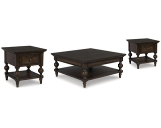 Veramond Coffee Table and 2 End Tables