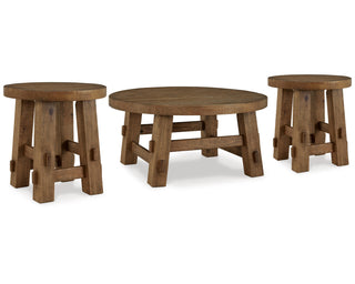 Mackifeld Coffee Table and 2 End Tables