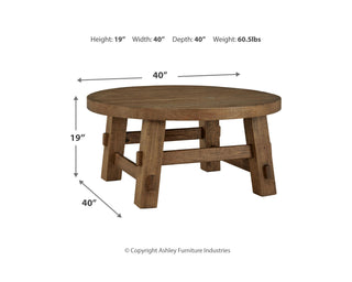 Mackifeld Coffee Table and 2 End Tables