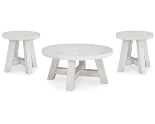 Jallison Coffee Table and 2 End Tables