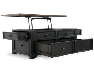 Tyler Creek Coffee Table and 2 End Tables with Console