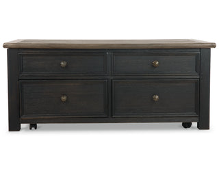 Tyler Creek Coffee Table and 2 End Tables with Console
